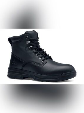 Shoes For Crews Men's Black Lace-Up Work Boot Size 12